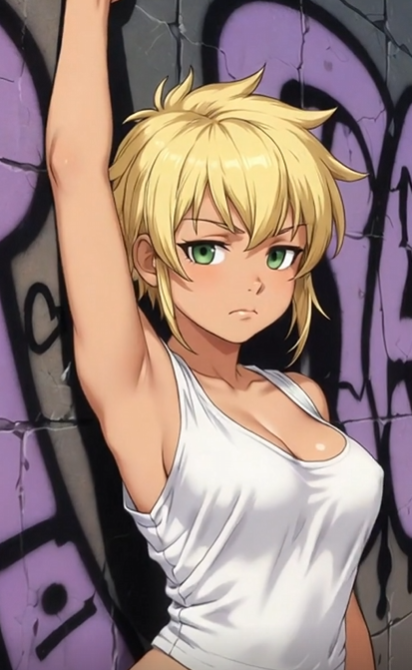 Sophia anime AI character